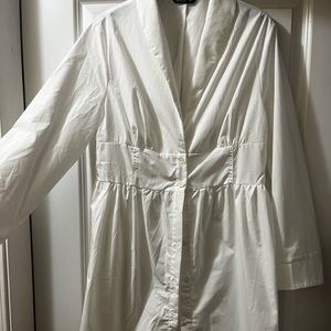 White Shein button up